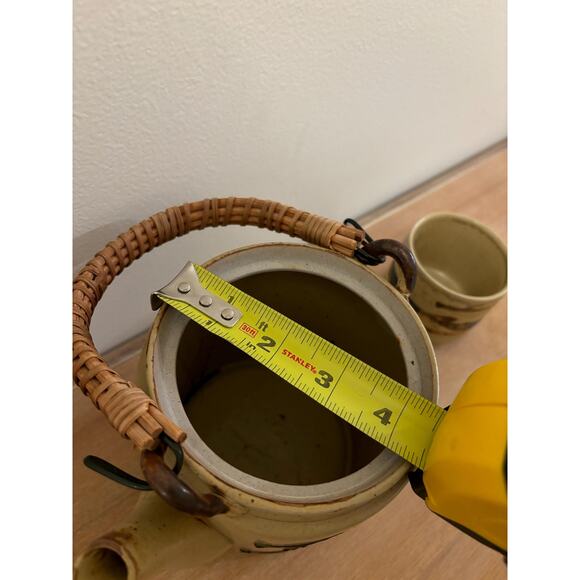 Vintage Japanese Tea Set - Mid Century Modern Fish Design - Picture 10 of 10